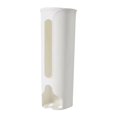 thumbnail image 1 of DOLITY Grocery Bag Dispenser Portable Multipurpose Wall Mount Storage Bag Bag Organizer White, 1 of 9