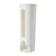thumbnail image 1 of Dispensador de bolsas de supermercado con tapa, montaje en pared, multiusos, ahorra espacio. Blanco, 1 of 9