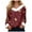 A-Brick Red, variant on Rotm Christmas Sweatshirts for Women Trim Christmas Tree Print T-Shirt Long Sleeve Crewneck Sweatshirt Xmas Holiday Pullover Tops(Pink,2XL)