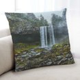 thumbnail image 1 of Ahgly Company Earth Waterfall Coussin d'Intérieur, 18 Pouces par 18 Pouces, 1 of 6