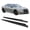 Gloss Black, variant on Ikon Motorsports Side Skirts Extension Fits 2011-2023 Chrysler 300, SRT Style PP Matte Black Rocker Panel Splitter Side Underbody Spoiler 2PCS