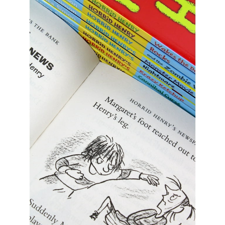 Horrid Henry's Totally Terrible 10 Books Set by Francesca