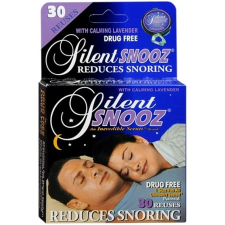 Silent Snooz Lavender Nasal Dilator Snoring Aid