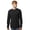 Black, variant on Tultex Unisex Fine Jersey Long Sleeve T-Shirts, 100% Ring-spun USA Cotton Crewneck Tee Shirts (Black , S)