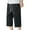 Z4-Black, variant on Vedolay Mens Shorts Men's Linen Casual Classic Fit Short Summer Beach Shorts,Black XL