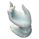 thumbnail image 1 of 1 quemador de de Buda, soporte de de cerámica Ornamental para Azul para Gloria porta incienso, 1 of 7