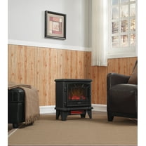 duraflame® Infrared Quartz Electric Fireplace Stove Heater, Black
