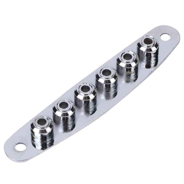 Guitar String Ferrule Block Zinc Alloy Guitar String Through Plate Guitar String Through Plate Mounting Ferrules Electric Bass Guitar Parts