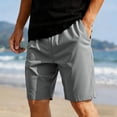 thumbnail image 6 of Kcolen Mens Shorts Casual Men's Baggy Sweat Shorts Relaxed Fit Elastic Waist Streetwear Summer Drawstring Casual Shorts, 6 of 6