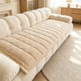 thumbnail image 4 of Corduroy Quilted Sofa Seat Cushion Cover, Non Slip Furniture Protector Mat, Washable Sofa Slipcover Throw Pad for Couch Living Room Home Decor, 4 of 6