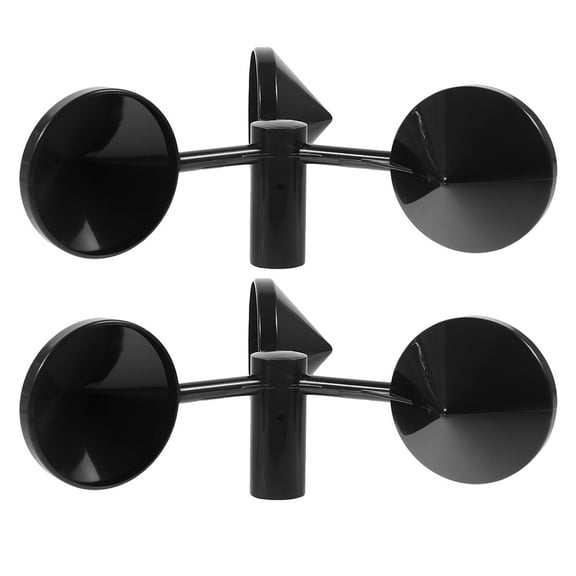 Worgeous 2Pcs Replacement Wind Cup Wind Cup Anemometer Wind-Speed Sensor Anemometer Three Cup