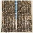 thumbnail image 2 of RealTree Max 4 Rod Pocket Curtains 4 Piece Camo Drapes 2 Curtain Panels & 2 Tiebacks Rustic Theme 42 x 87 in Brown, 2 of 2
