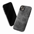 thumbnail image 3 of Minimalist Black Line Wave Phone Case, Abstract Optical Illusion Design iPhone Cover, Modern Artistic Protective Case for iPhone 16 15 14 13 12 11 Plus Pro Max Mini, 3 of 6