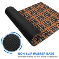 thumbnail image 6 of Long Mouse Pads for Desk,Black Red Skull Tile Pattern Desk Mats on Top Of Desks, Desk Mouse Pad Extra Large with 3mm Non-Slip Base and Stitched Edge for Gaming,Office,Work,Home 47.3"x23.6", 6 of 6