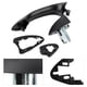 thumbnail image 4 of Exterior Door Handle Passenger Side Left Drive Fit for E53 X5 2000-2006 51218243618, 4 of 5