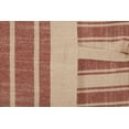 thumbnail image 4 of Piper Classics Market Place Red Ticking Stripe and Grain Sack Pillow Cover 15" x 25", Cotton, 4 of 5