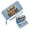 Blue, variant on GEEAD Removable Wrist Strap for Women Ultral-thin Long Wallet for Women mom football sporty Suitable for Women and Men Durable Polyester Lining