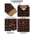 thumbnail image 4 of Legendary Whitetails Men's Buck Camp Flannel Shirt Long Sleeve Button Down 100% Cotton, 4 of 5