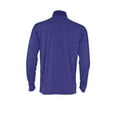 thumbnail image 2 of Holloway Sportswear S Boys ELECTRIFY 1/2 ZIP PULLOVER Purple Heather/Purple 222642, 2 of 7