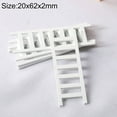 thumbnail image 5 of 5pcs 1:12 Dollhouse Miniature Furniture Wooden Ladder Stairs Home Decoration, 5 of 7