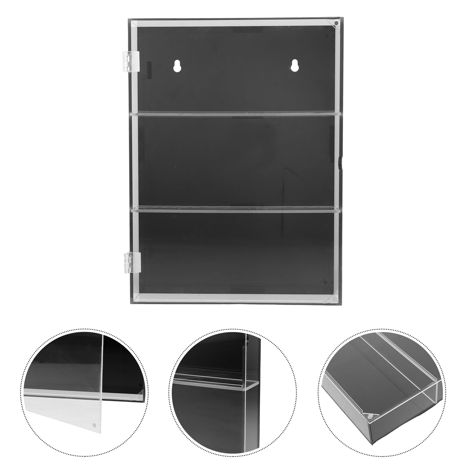 Boîte d'ombre verrouillable vitrine pour maillots chemises de sport cadre Photo