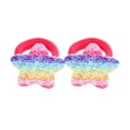 thumbnail image 1 of Fiudx Juego de Accesorios para El Cabello, Bandas Elásticas para Toalla de Alta Elasticidad, Coleteros de Goma con Lentejuelas Degradadas, Cómodas Diademas Elásticas, para Uso Escolar, Hogar y Oficin, 1 of 2