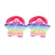 thumbnail image 1 of Pinzas para el cabello para mujeres, pinzas para peinar, pinzas para el cabello para niñas, toallitas elásticas con degradado, estrella de cinco puntas, lentejuelas, goma para el cabello, tocado., 1 of 3
