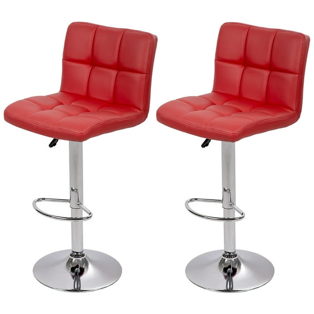 FDW Counter Height Bar Stools Set Of 2 Bar Chairs Height Adjustable
