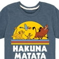 thumbnail image 3 of The Lion King - Hakuna Matata - Sunshine - Toddler & Youth Short Sleeve Graphic T-Shirt, 3 of 5
