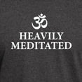 thumbnail image 3 of CafePress - Heavily Meditated Yoga Humor T Shirt - Men's Classic Graphic Cotton T-Shirt, 3 of 4