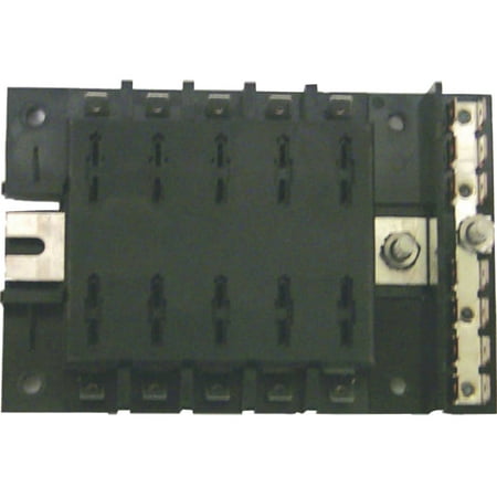 Sierra FS40740 10 Gang ATO/ATC Fuse Block with Ground Bar