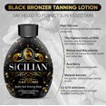 thumbnail image 3 of Loción bronceadora The Sicilian 200X Dark Black Bronzer 400 ml, 3 of 9