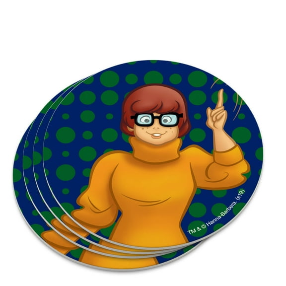 Scooby Doo Velma Character Novelty Coaster Set
