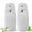 White, variant on DYUES 2 Pcs Automatic Air Freshener Spray Dispenser Wall Mounted Automatic Spray Dispenser Air Freshener Sprayer for Bathroom Home Office, Hotels ,Battery Operated Free Standing