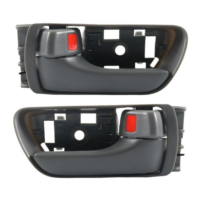 Manijas de puerta interiores de 2 piezas 69205-ae010 para 2004-2010 Asas grises
