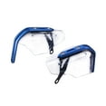 thumbnail image 4 of jiaping 2x Handlebar Wind Deflector Universal Wind Motorbike Hand Protector Clear and Blue, 4 of 9