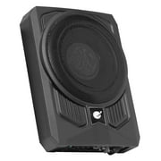 Planet Audio P10AW 10 Inch Under Seat Powered Car Audio Subwoofer - 1000 Watts Max, Low Profile, Built in Amplifier, For Truck, Boxes and Enclosures, Remote Subwoofer Control
