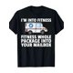 thumbnail image 2 of Fitness-Themed Mailbox Graphic T-Shirt for Mail Carriers - 100% Cotton, Relaxed Fit, Machine Washable, 2 of 8