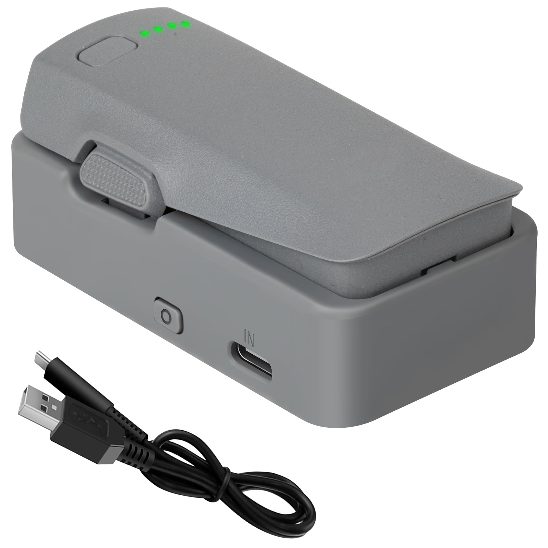 Quick Battery Charger for DJI NEO2,USB Charger Battery Maintenance Device for Neo 2,Storage and Mode Charging Battery Charger,52 minutes Quick Charger, Also Power Bank for USB Device