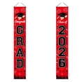 thumbnail image 2 of Graduation Decorations Porch Banner, Congrats Grad Class Of Banner Red, Graduation Decorations for Door and Porch, 2 of 5