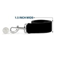 thumbnail image 6 of Buckle-Down Pet Leash, Dog Leash, Buckle Down Logo Adopt Dont Shop Black Yellow, 4 Feet Long 1.0 Inch Wide, 6 of 6