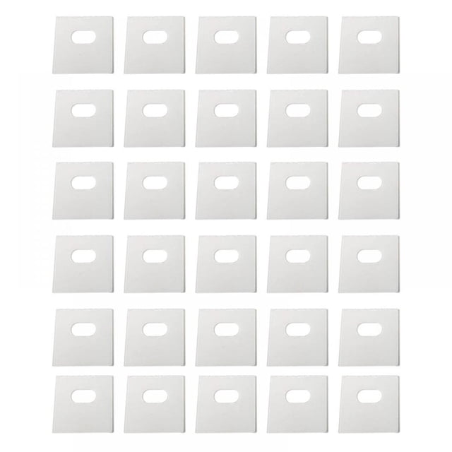 Choosebetter Clear Vertical Blind Repair Tabs / Vertical Blind Tabs / Blind Fixers - 30 Total Tabs