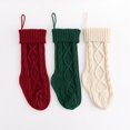 thumbnail image 4 of PENGXIANG Christmas Gift Bags Christmas Stocking Socks White, 4 of 8