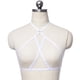 thumbnail image 2 of Lencería Erógena Material Premium Impresionante Aire Romántico Firfress Firmitud Misterioso Diseño único Moda Mujeres Arnés Sujetador Blanco Guardurnaity XX000636-01, 2 of 6