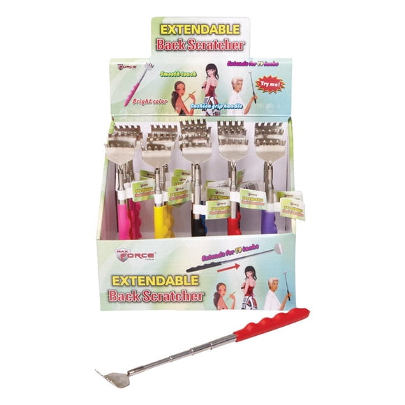 Back Scratcher Diamond Visions Health and Beauty Chrome, paquete de 1