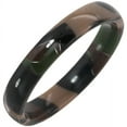 thumbnail image 3 of 4mm Half-Round Camo Swirl Stackable Ring, 3 of 3