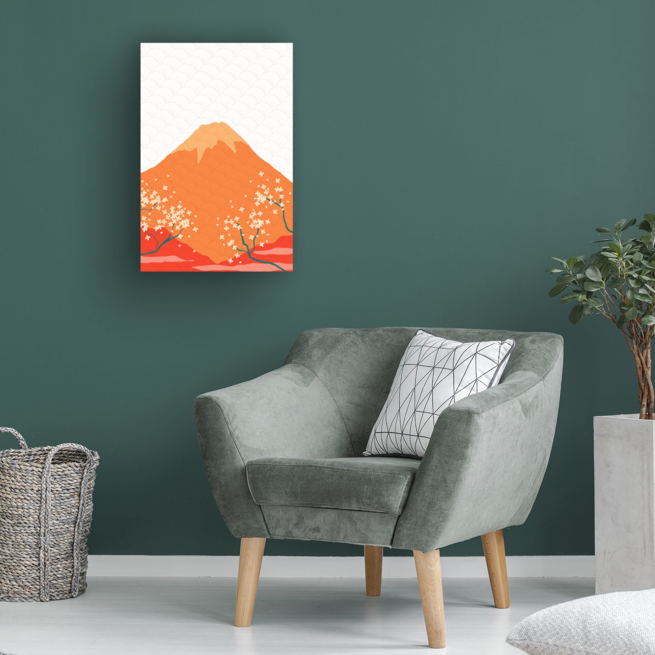 Trademark Fine Art Fadil Roze Sakura Warmth Canvas Wall Art