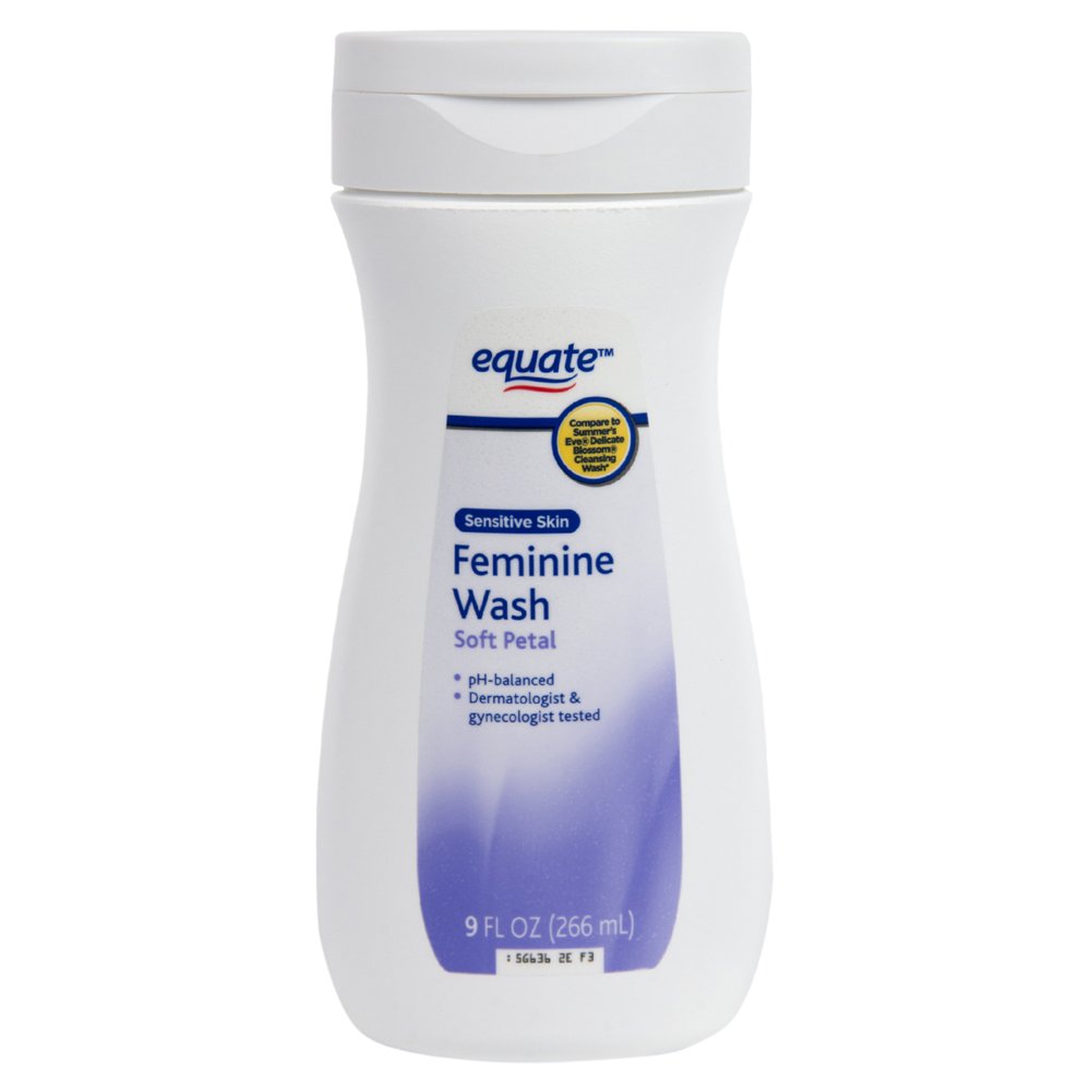 Equate Daily Feminine Cleansing Wash For Sensitive Skin, Soft Petal