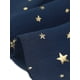 thumbnail image 5 of Vestido de fiesta Allegra K sin mangas cintura ahumada estrellas metálicas Azul oscuro S, 5 of 6