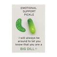 thumbnail image 2 of Cute Pickle Design Pocket Hug Card Pocket Hug Card Funny Positive Pickle With Card Pickle Party Decorations Graduation Pickle Reusable Note Cards Birthday for Men 40 Greeting Paper Half Fold Birthday, 2 of 5